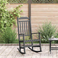 Mecedora Negro 84 x 65 x 114 cm Resina