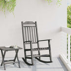 Mecedora Negro 84 x 65 x 114 cm Resina