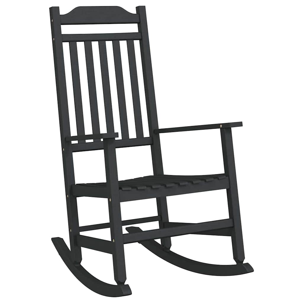 Mecedora Negro 84 x 65 x 114 cm Resina