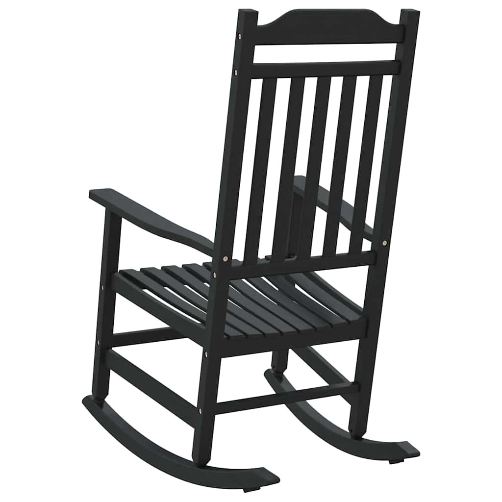 Mecedora Negro 84 x 65 x 114 cm Resina