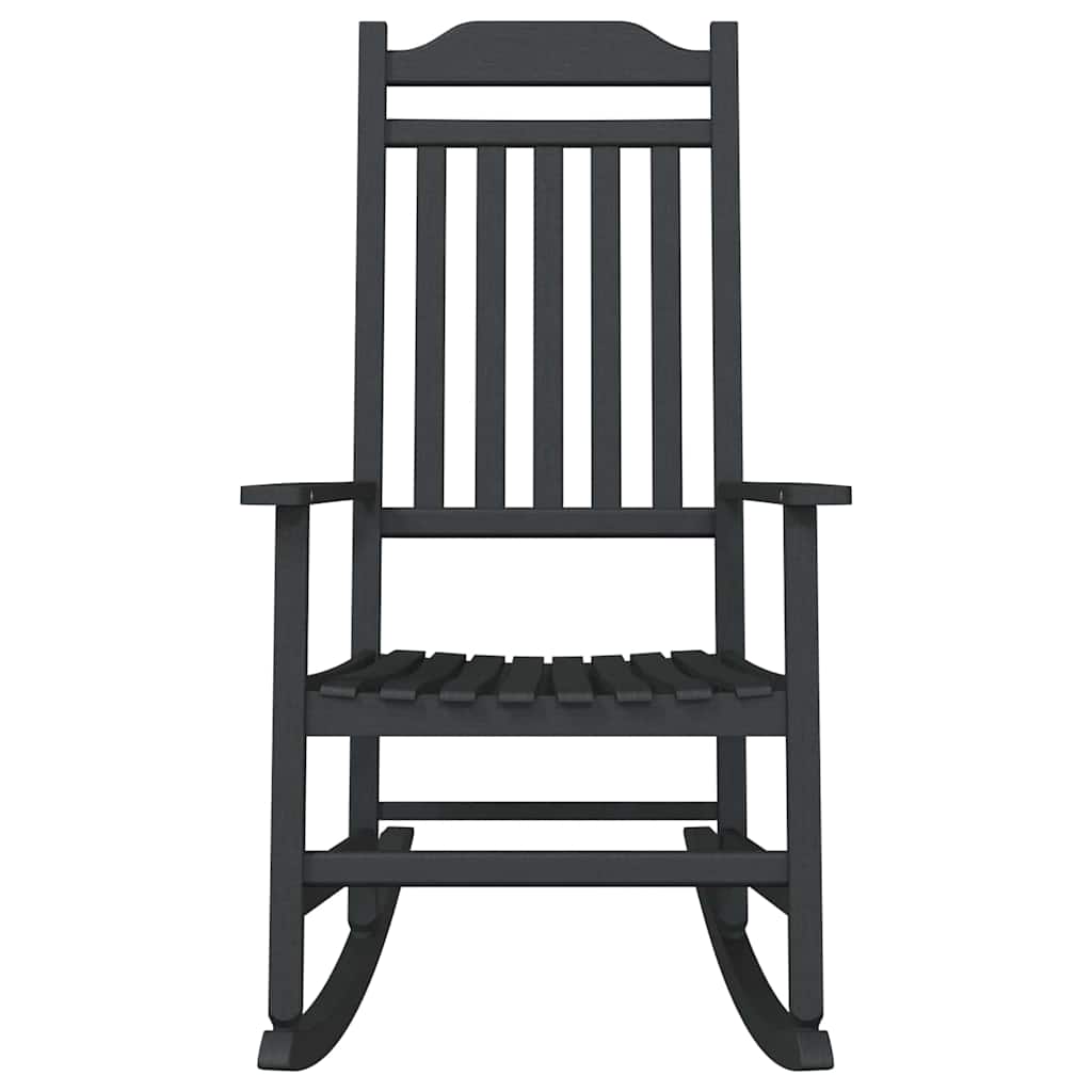Mecedora Negro 84 x 65 x 114 cm Resina