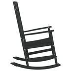 Mecedora Negro 84 x 65 x 114 cm Resina