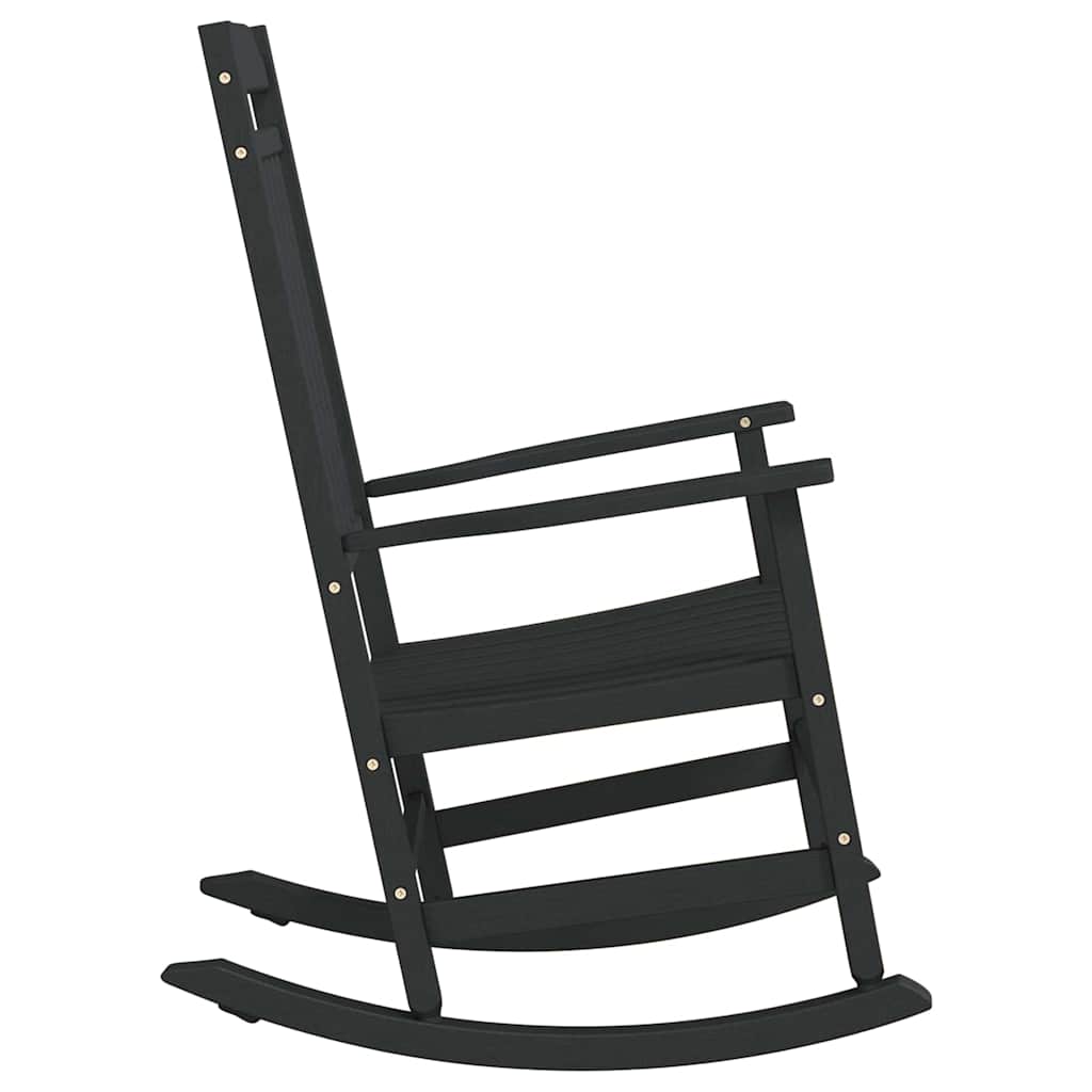 Mecedora Negro 84 x 65 x 114 cm Resina