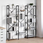 Estante de libros Gris sonoma 156 x 25 x 167 cm