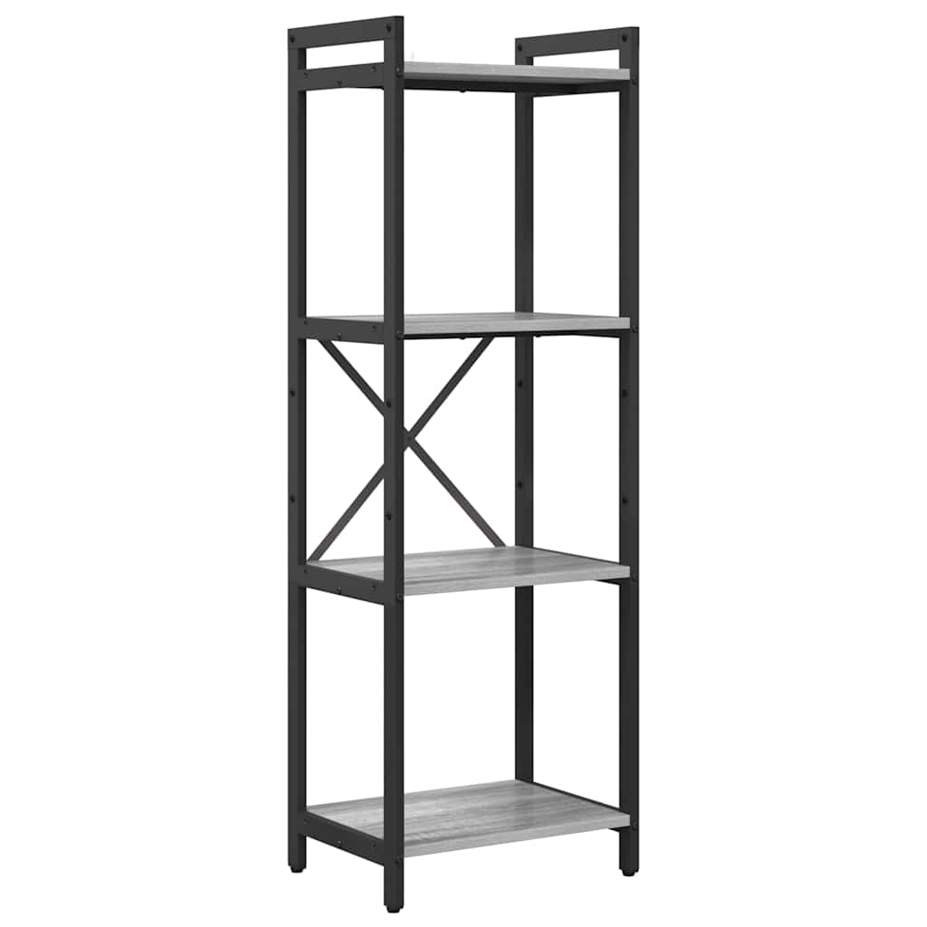 Estante de libros Gris sonoma 40 x 30 x 119 cm