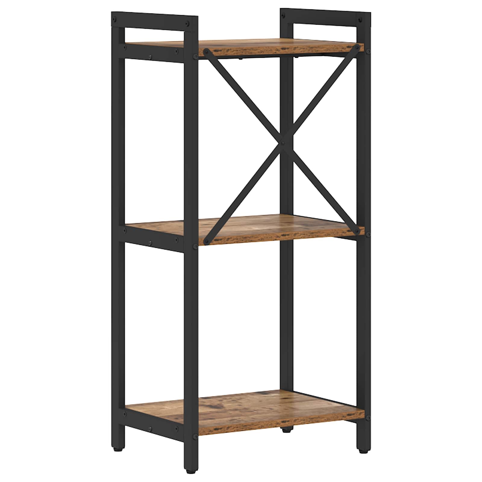Sonoma Grey Bookcase 40 x 30 x 119 cm