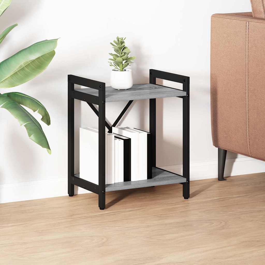 Sonoma Grey Bookcase 40 x 30 x 119 cm