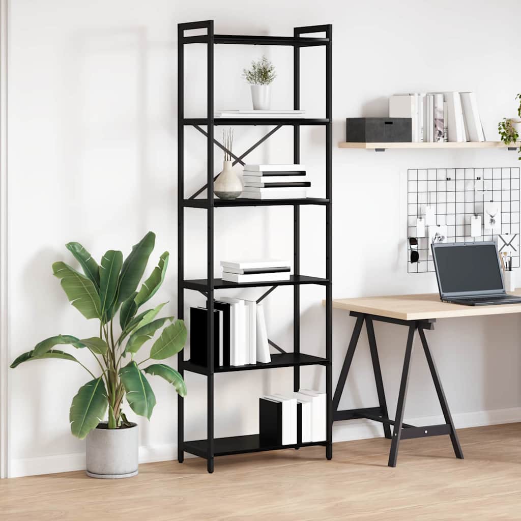 Sonoma Grey Bookcase 40 x 30 x 119 cm