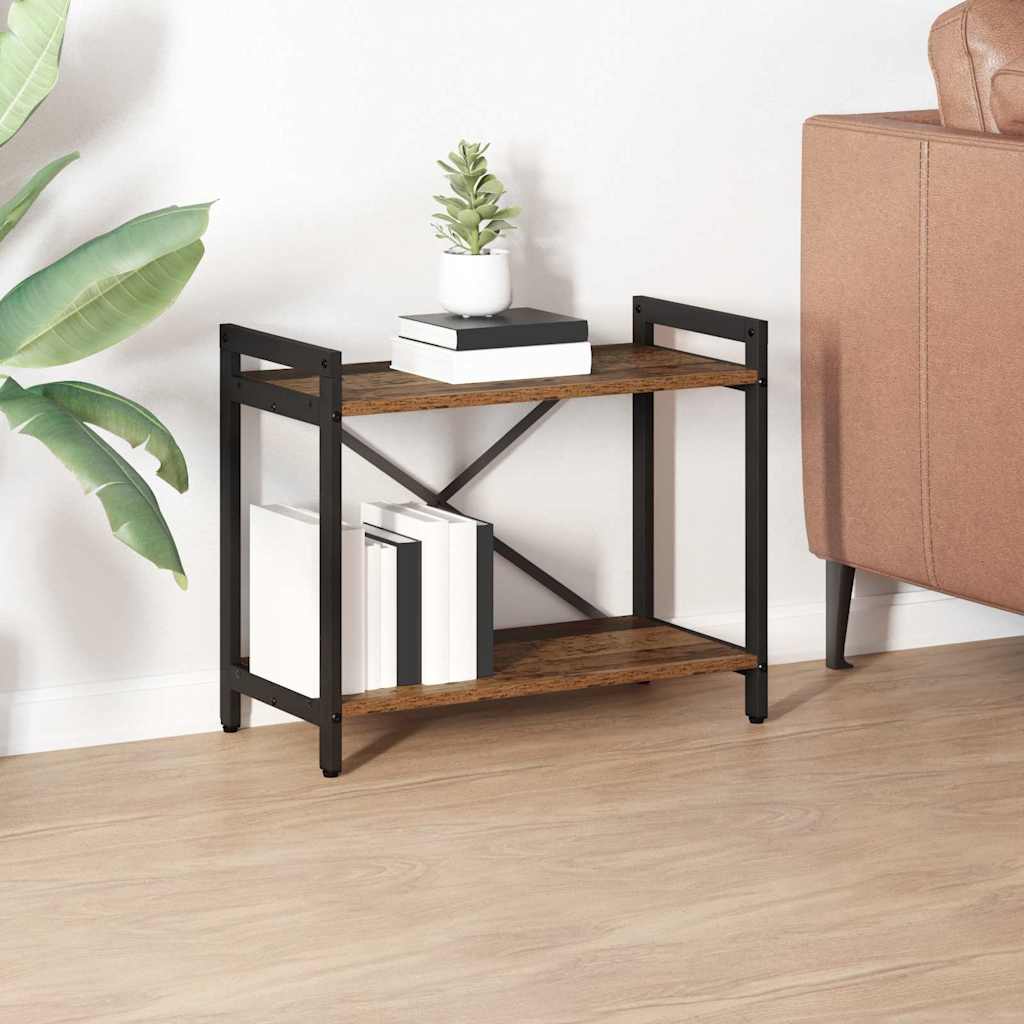 Sonoma Grey Bookcase 40 x 30 x 119 cm