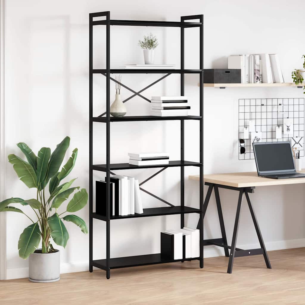 Sonoma Grey Bookcase 40 x 30 x 119 cm