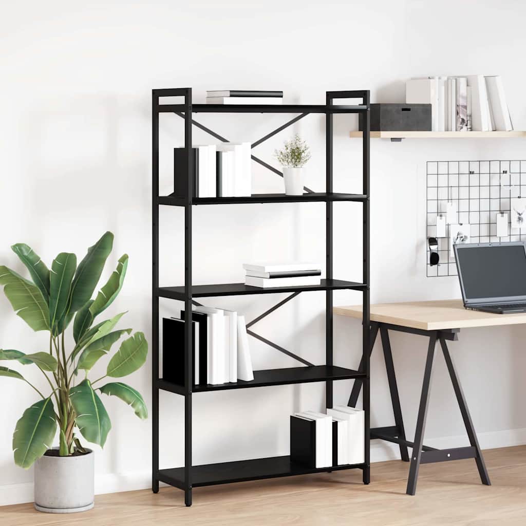 Sonoma Grey Bookcase 40 x 30 x 119 cm