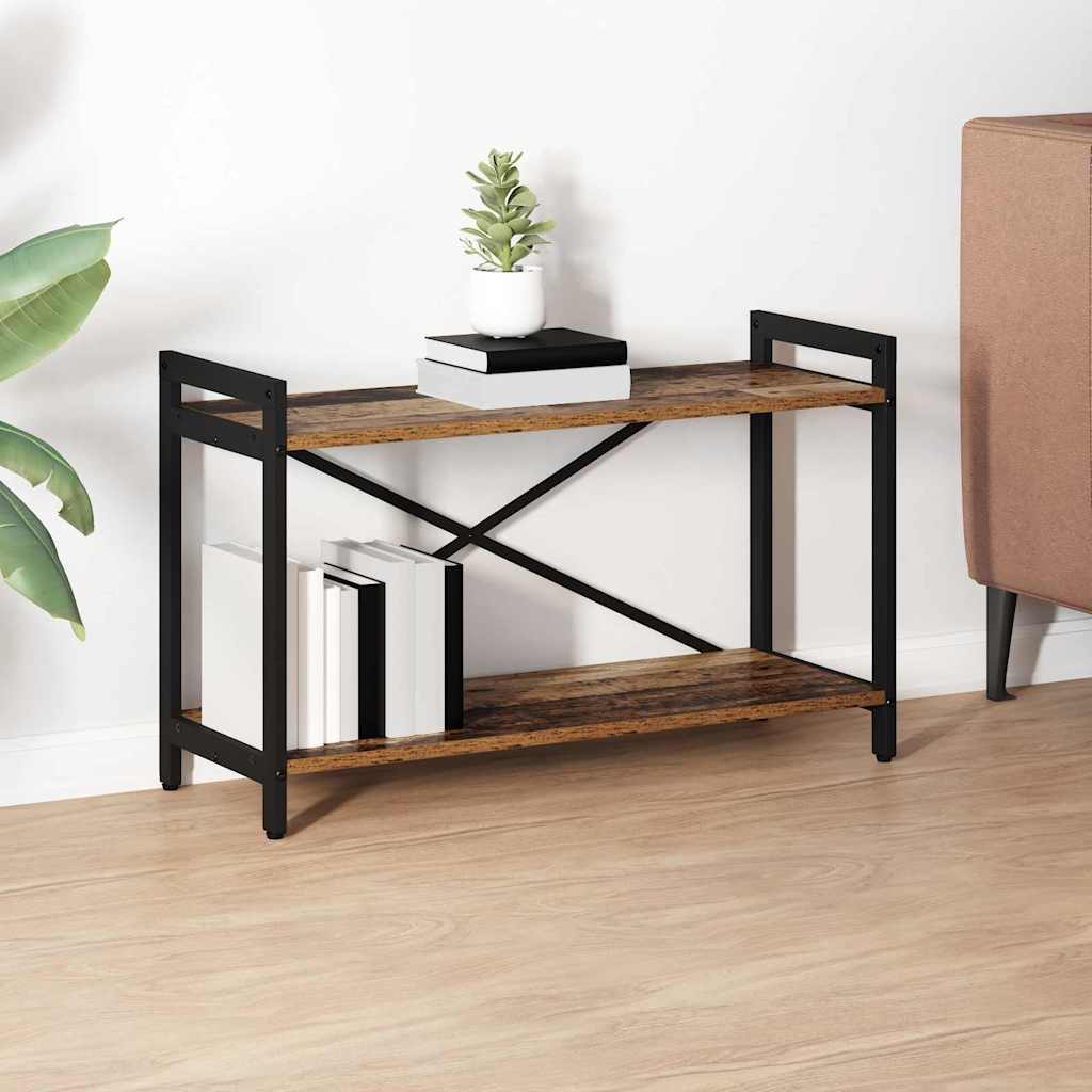 Sonoma Grey Bookcase 40 x 30 x 119 cm