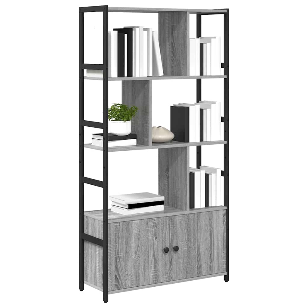 Estante de libros Gris sonoma 80 x 30 x 155,5 cm