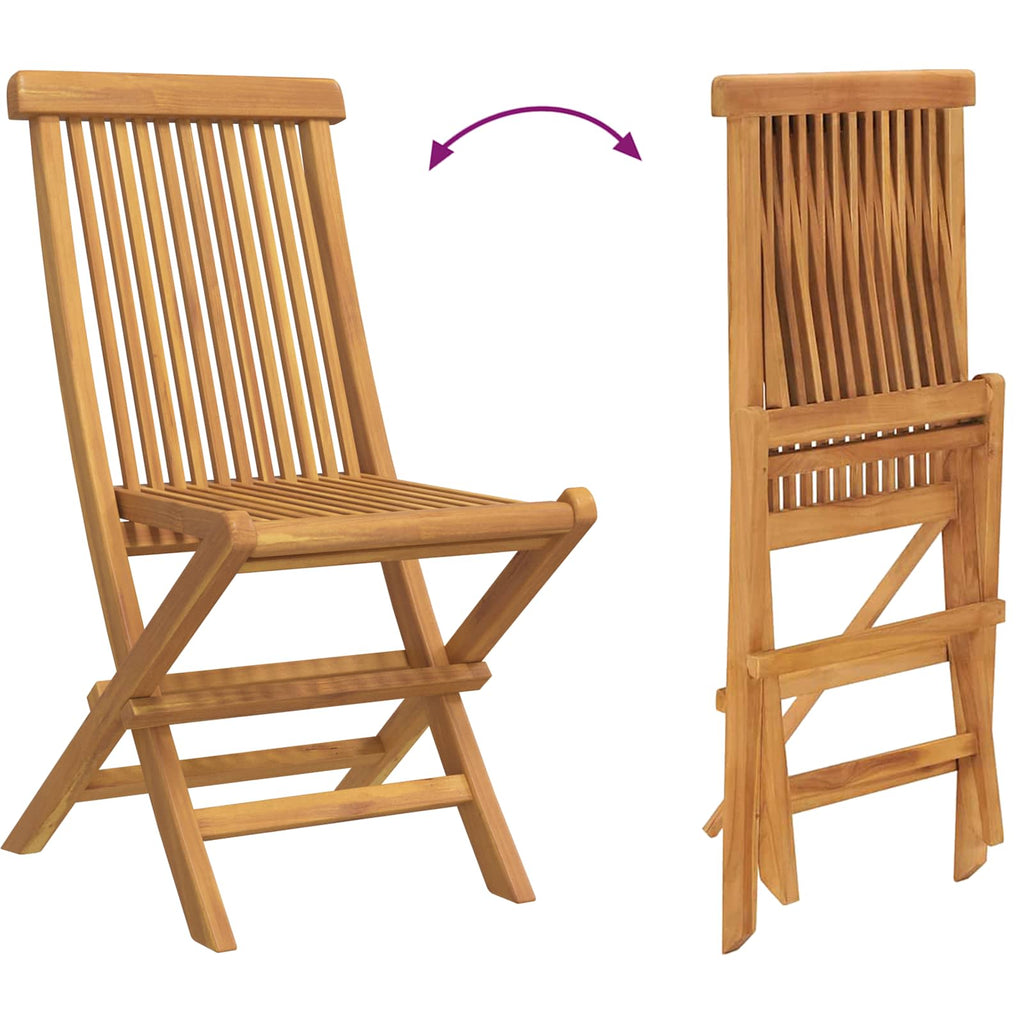 Conjunto de Comedor de Jardín 5 pcs Marrón