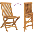 Conjunto de Comedor de Jardín 5 pcs Marrón