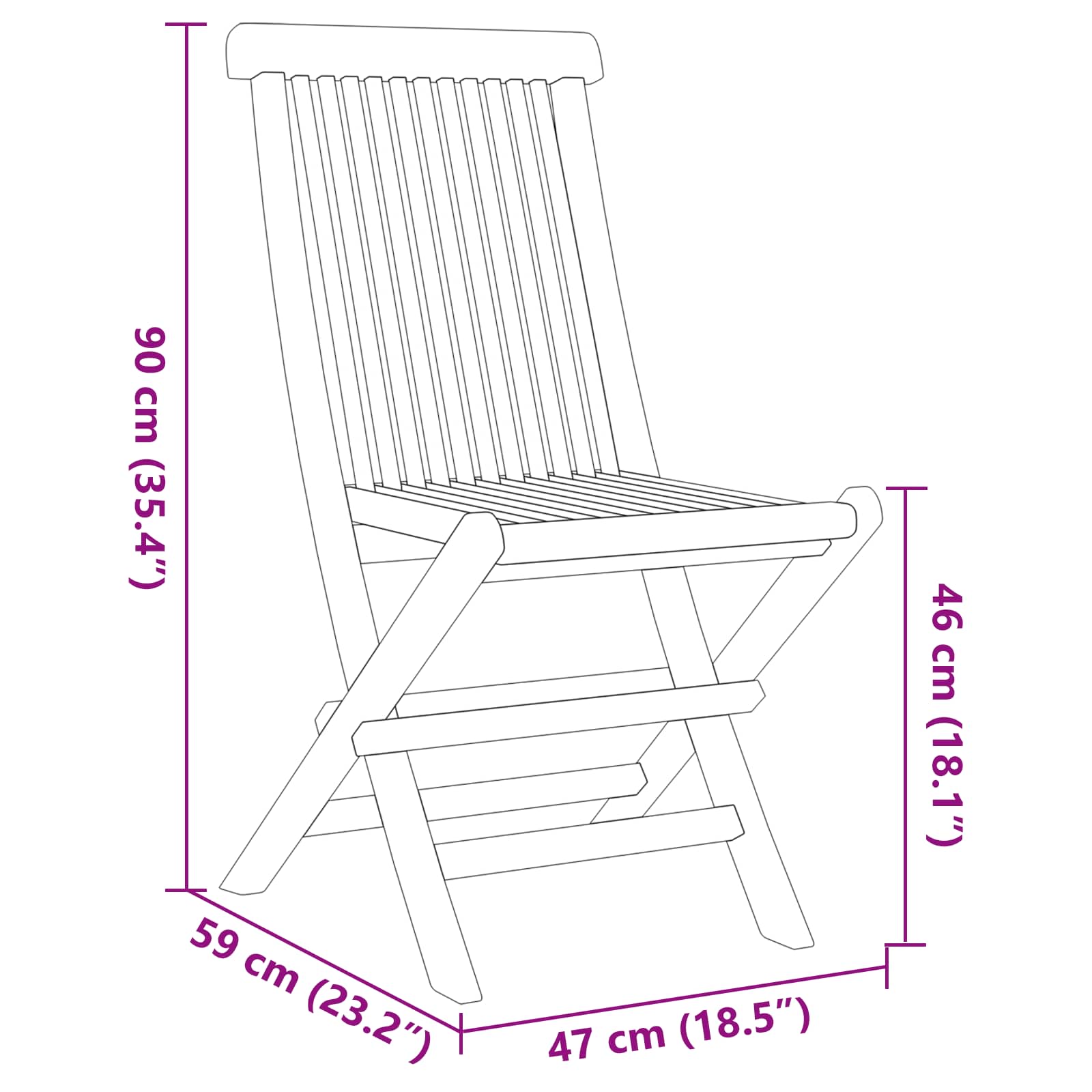 Conjunto de Comedor de Jardín 5 pcs Marrón