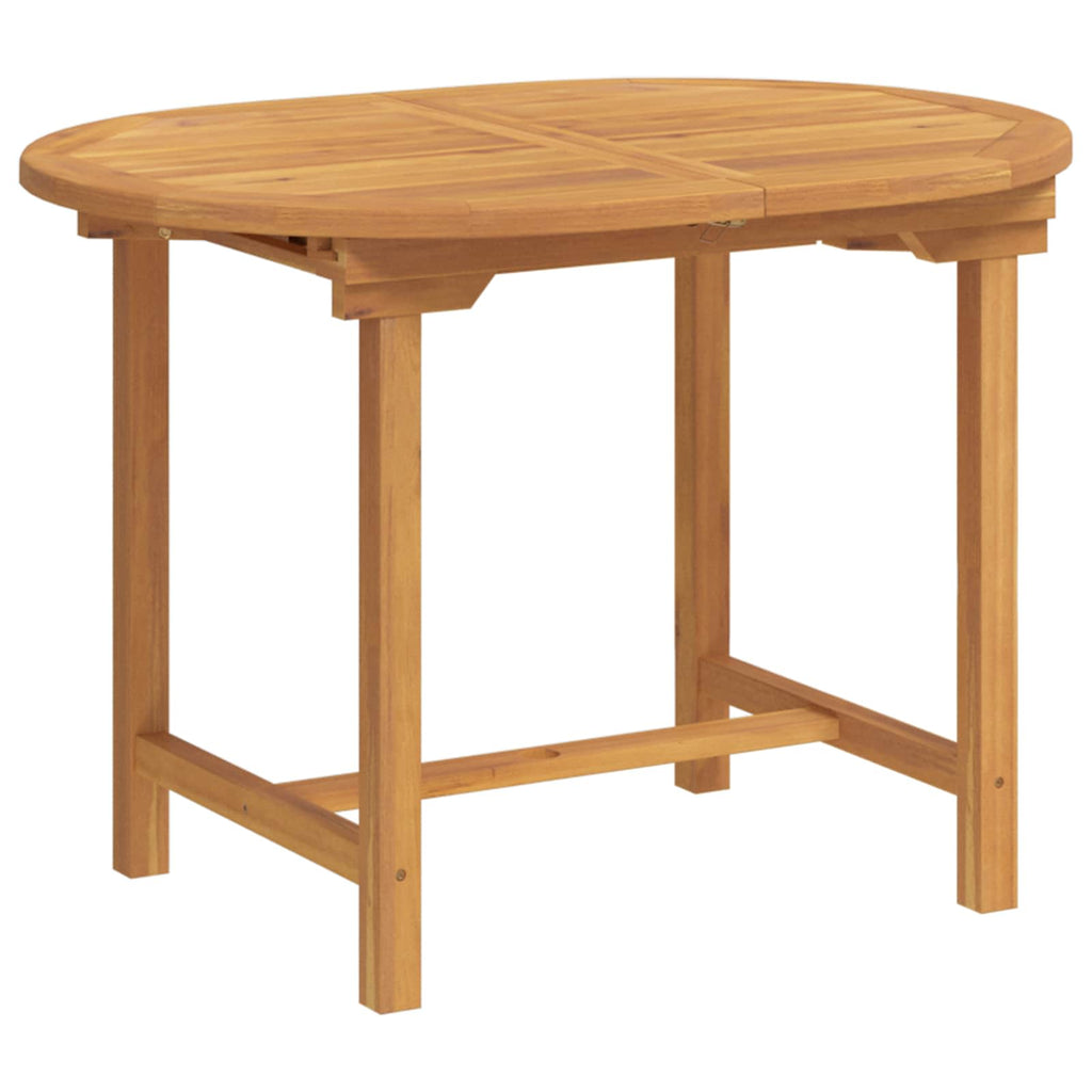 Conjunto de Comedor de Jardín 7 pcs Marrón