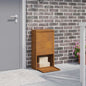 Caja de entrega de paquetes Antracita 44 x 22 x 82 cm Acero