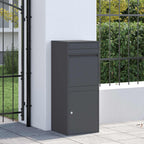 Caixa de entrega de encomendas Antracite 41 x 38 x 103 cm Aço