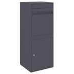 Caixa de entrega de encomendas Antracite 41 x 38 x 103 cm Aço