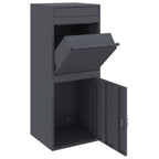 Caixa de entrega de encomendas Antracite 41 x 38 x 103 cm Aço