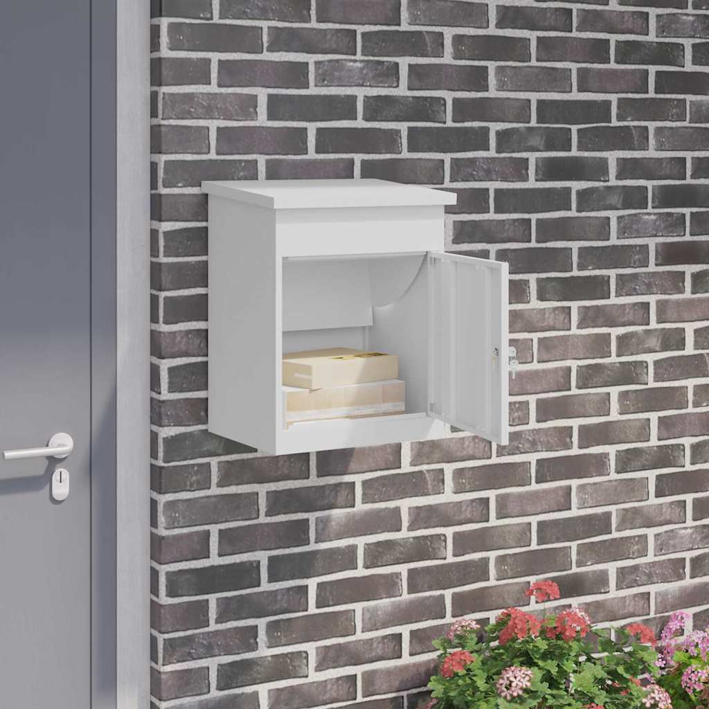 Caja de entrega de paquetes Antracita 47.5 x 38 x 59 cm Acero