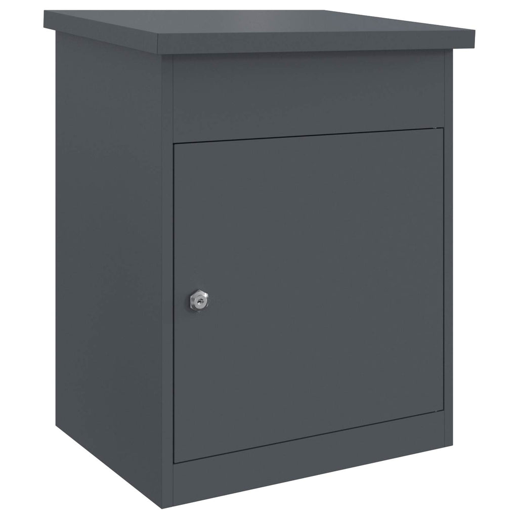 Parcel Delivery Box Anthracite 47.5 x 38 x 59 cm Steel