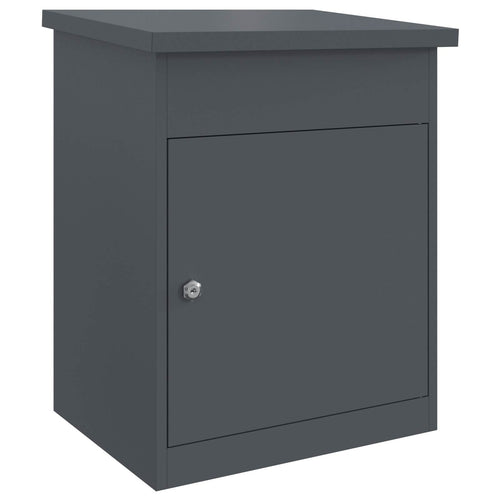 Parcel Delivery Box Anthracite 47.5 x 38 x 59 cm Steel