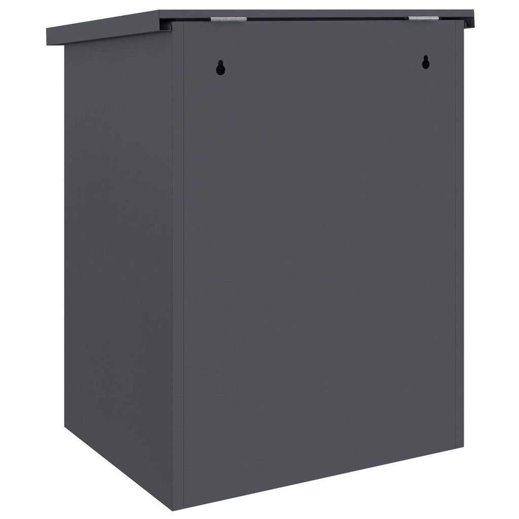Parcel Delivery Box Anthracite 47.5 x 38 x 59 cm Steel