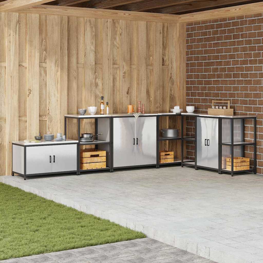 Almacenamiento de cocina HATTEM 30 x 50 x 92 cm Acero