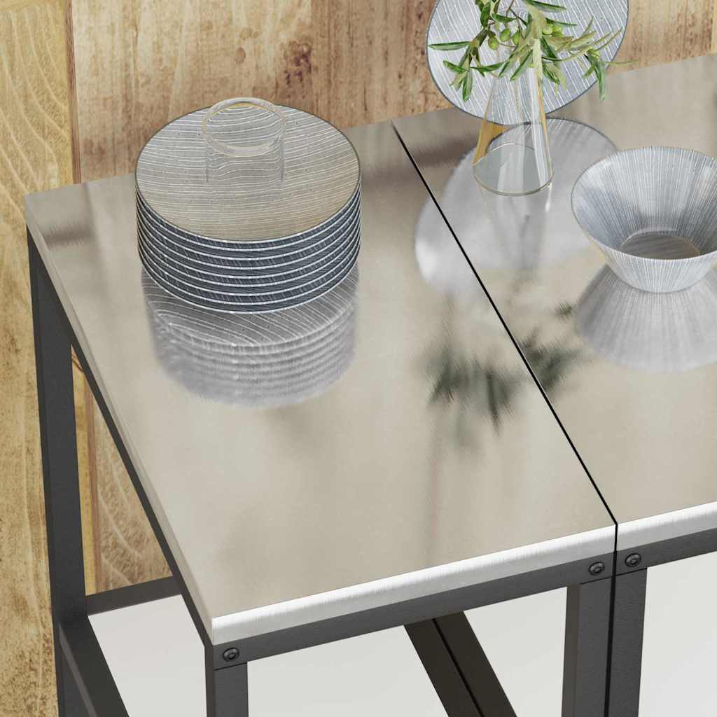 Almacenamiento de cocina HATTEM 30 x 50 x 92 cm Acero