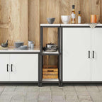 Almacenamiento de cocina HATTEM 30 x 50 x 92 cm Acero
