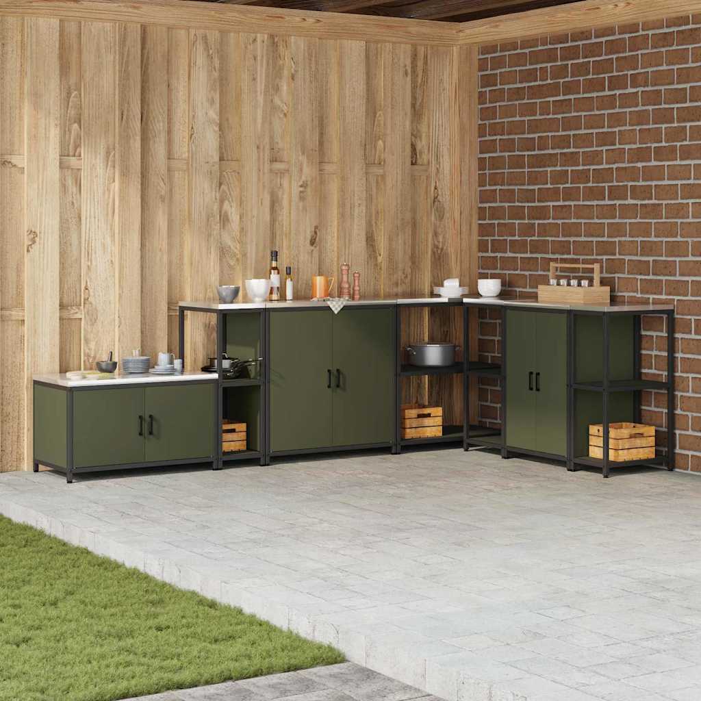 Almacenamiento de cocina HATTEM 30 x 50 x 92 cm Acero