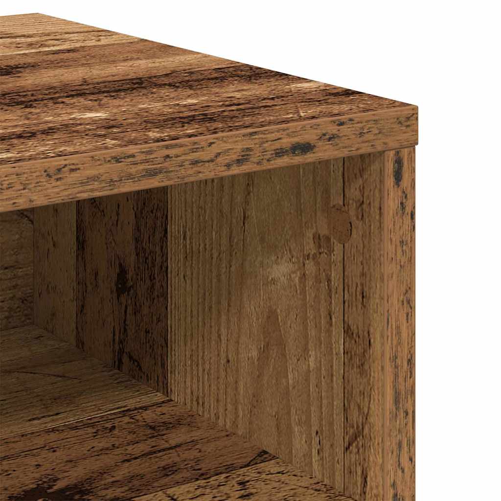 Armario de Noche 2 pcs Madera vieja 40 x 40 x 30 cm