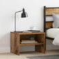 Armario de Noche 2 pcs Madera vieja 40 x 40 x 30 cm