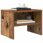 Armario de Noche 2 pcs Madera vieja 40 x 40 x 30 cm
