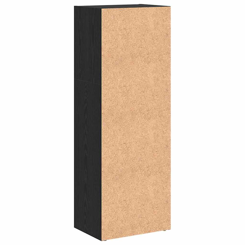 Estante de libros Roble Negro 40 x 30 x 114 cm