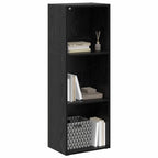 Estante de libros Roble Negro 40 x 30 x 114 cm
