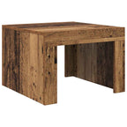 Mesa de Café Madera vieja 50 x 50 x 35 cm Madera de ingeniería