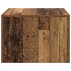 Mesa de Café Madera vieja 50 x 50 x 35 cm Madera de ingeniería