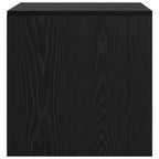 Mesa de Café 3 pcs Roble Negro Madera de ingeniería