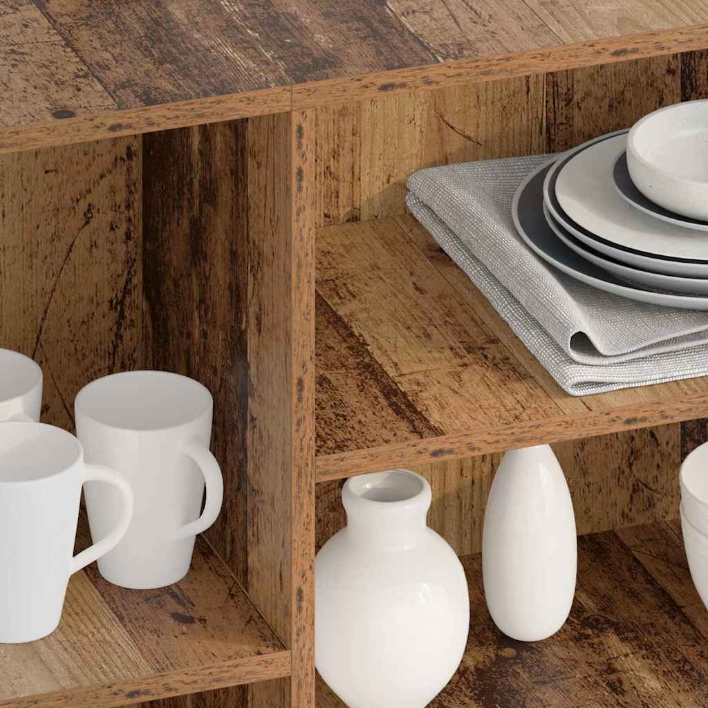 Aparador Madera vieja 120 x 30 x 75 cm Madera de ingeniería
