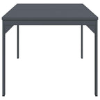 Mesa de cena exterior Plegable Antracita 210 x 90 x 73 cm Acero