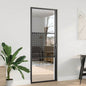 Puerta de Vidrio Calado Negro 102,5 x 3,5 x 201,5 cm Aluminio
