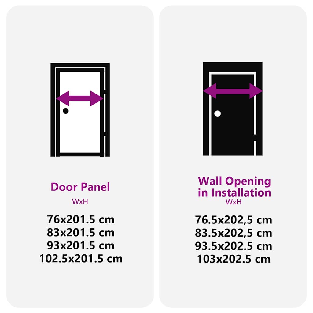 Puerta de Vidrio Calado Negro 102,5 x 3,5 x 201,5 cm Aluminio