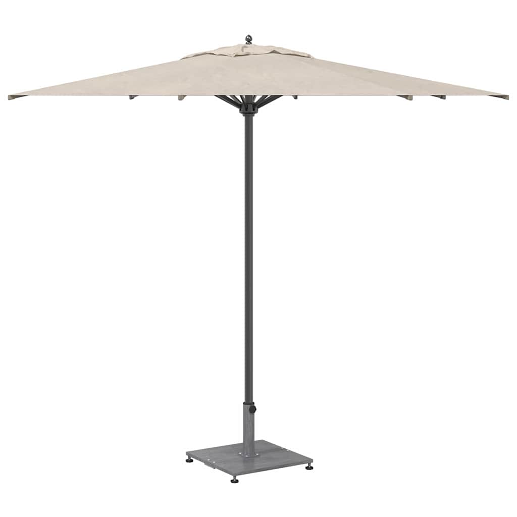 Base para sombrilla Apariencia de Madera Gris Oscuro
