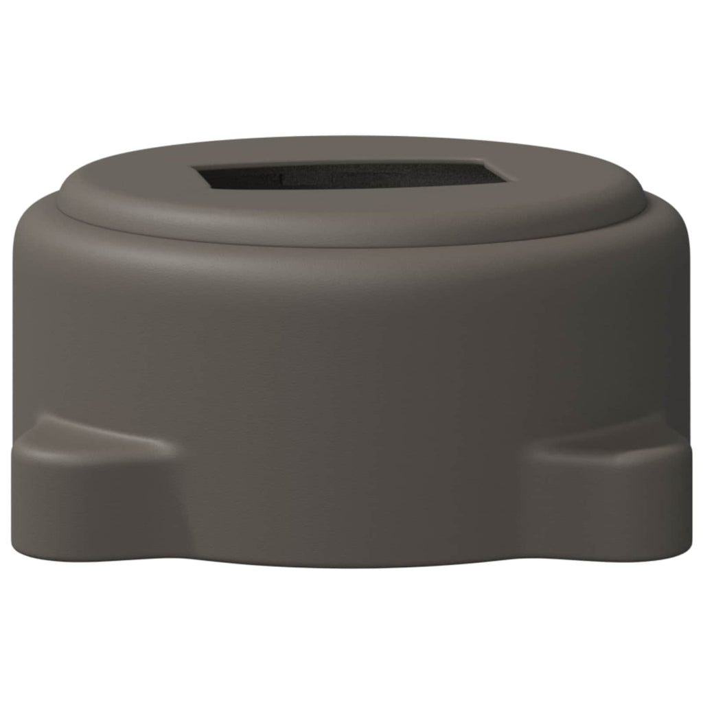 Base para sombrilla Plateado 23 x 14 x 6 cm