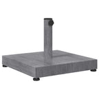 Base para sombrilla Aspecto de Madera Gris Oscuro