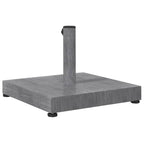 Base para sombrilla Aspecto de Madera Gris Oscuro
