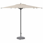 Base para sombrilla Aspecto de Madera Gris Oscuro